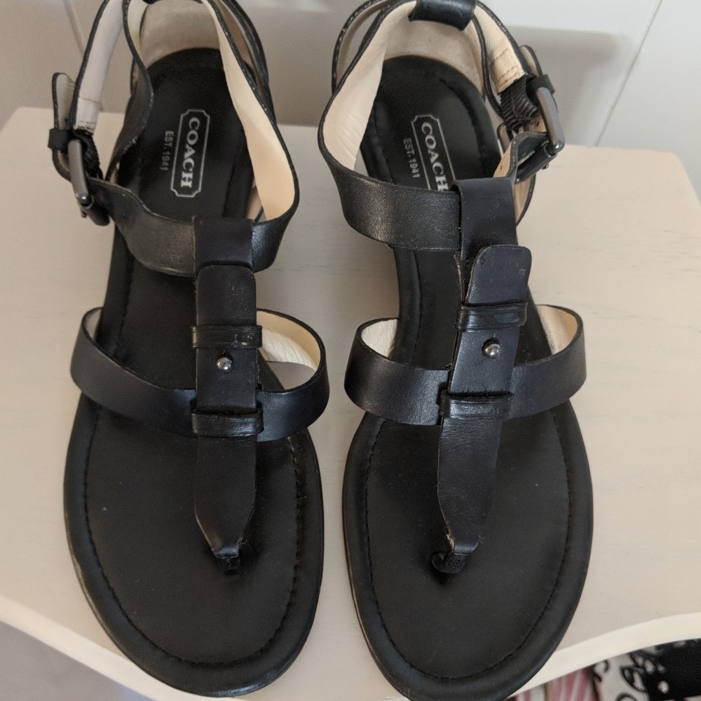 Coach BlackSandals